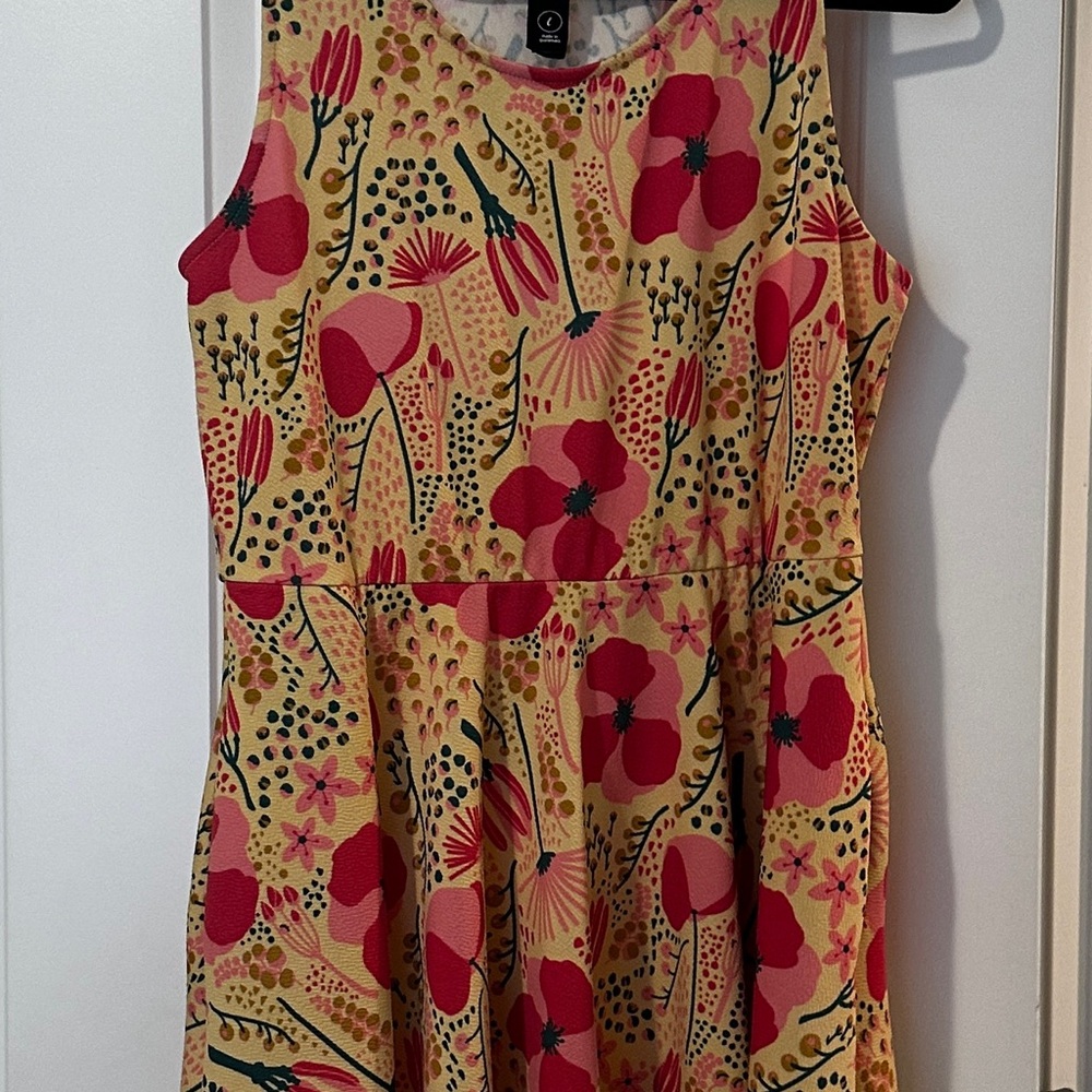 Floral Sleeveless Dress